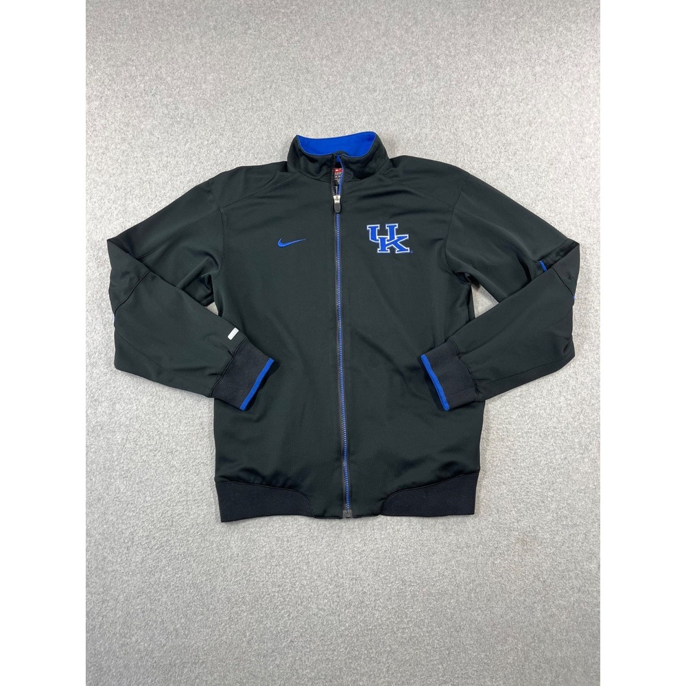 Vintage University Of Kentucky Wildcats Jacket Adult XS Black Nike Dri Fit